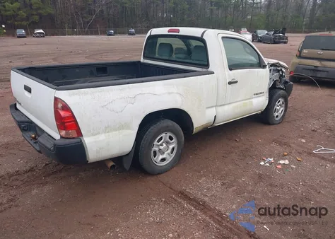 2008 Toyota Tacoma из США, поврежденный, VIN 5TENX22N68Z560817